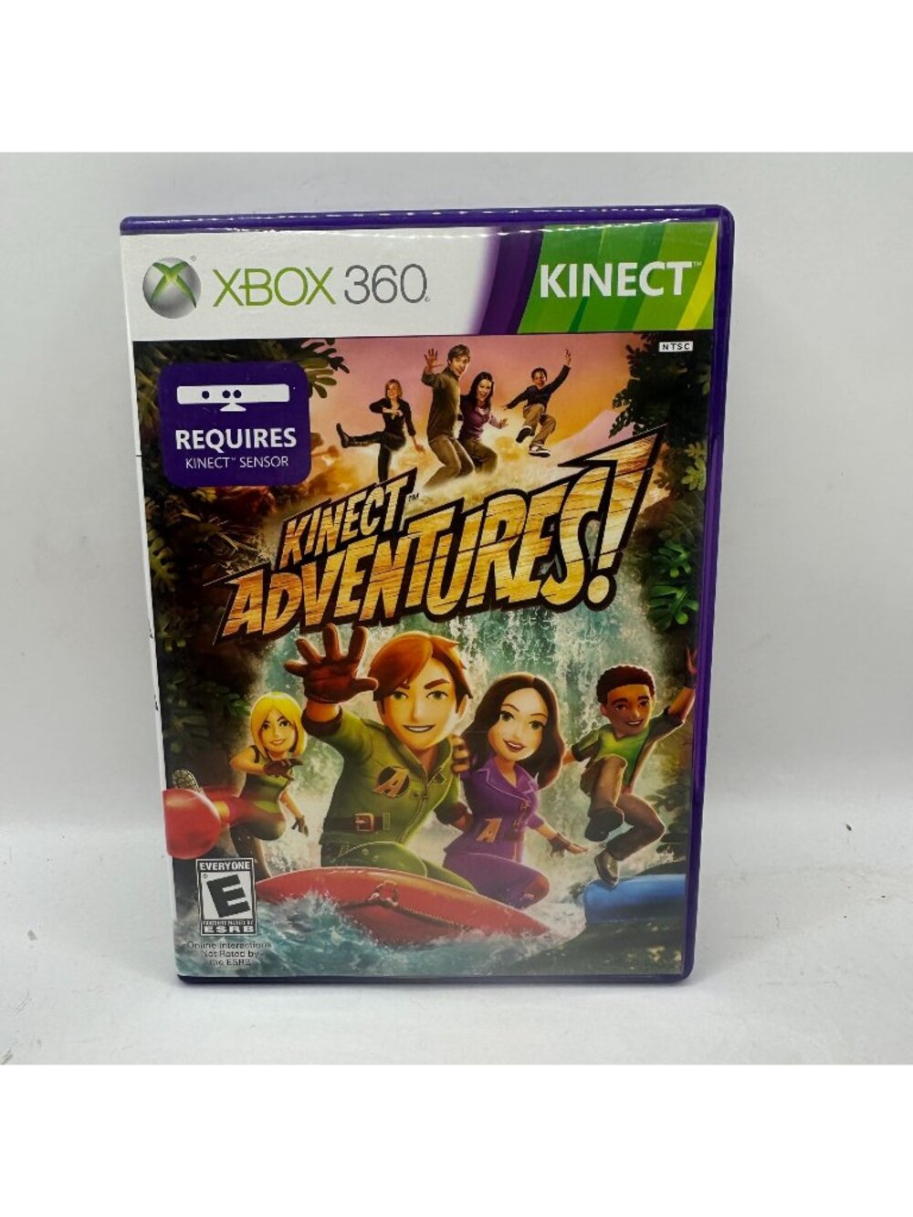 Kinect Adventures Xbox 360 Kinect Required Microsoft Game Family & Activity NTSC